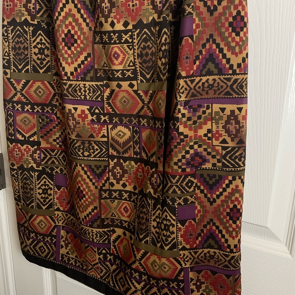 Stonebridge Petites Geometric Patterned Skirt - M… - image 3